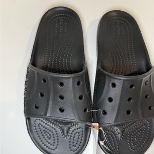 CROCS Black Slide Sandals